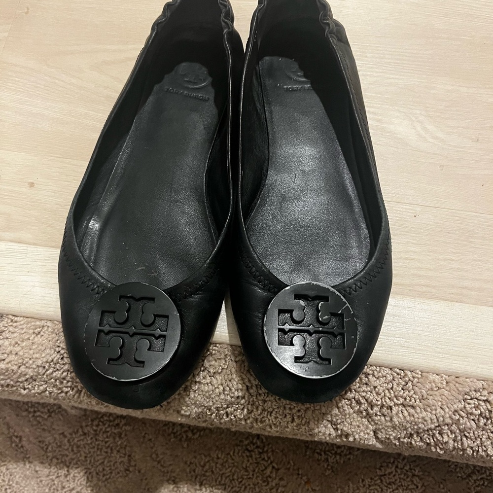 Tory Burch Black Women's Flats